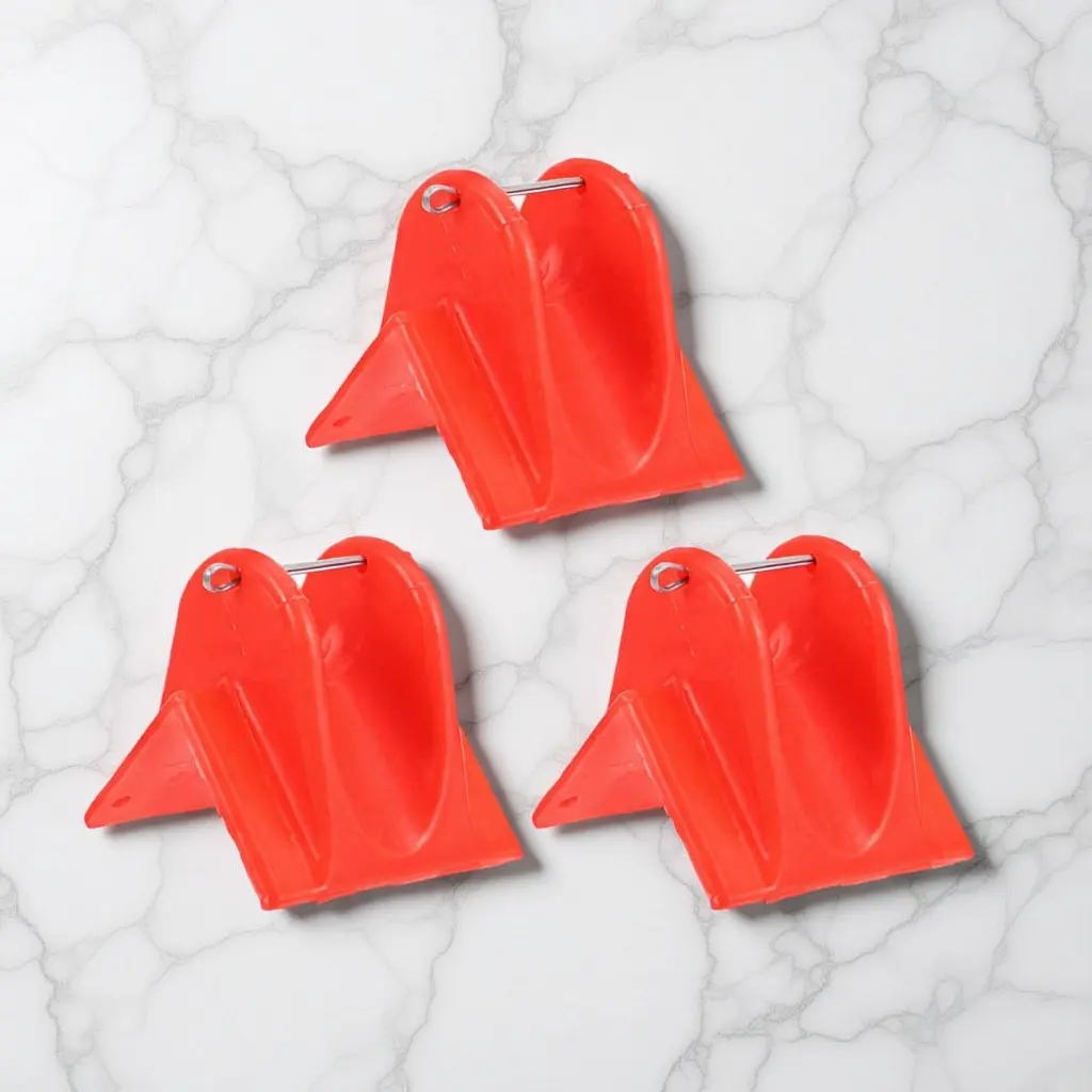 3Pcs Climbing Rope Edge Protector Anti-Friction Pe Material Rope Protection Tool for High-Altitude Activities Climbing Equipment