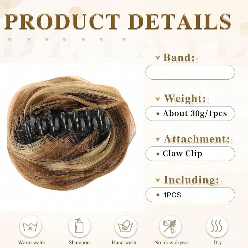 Thumbnail 3 - #89 Best Clip-In Chignon Hair Buns to Buy In 2026