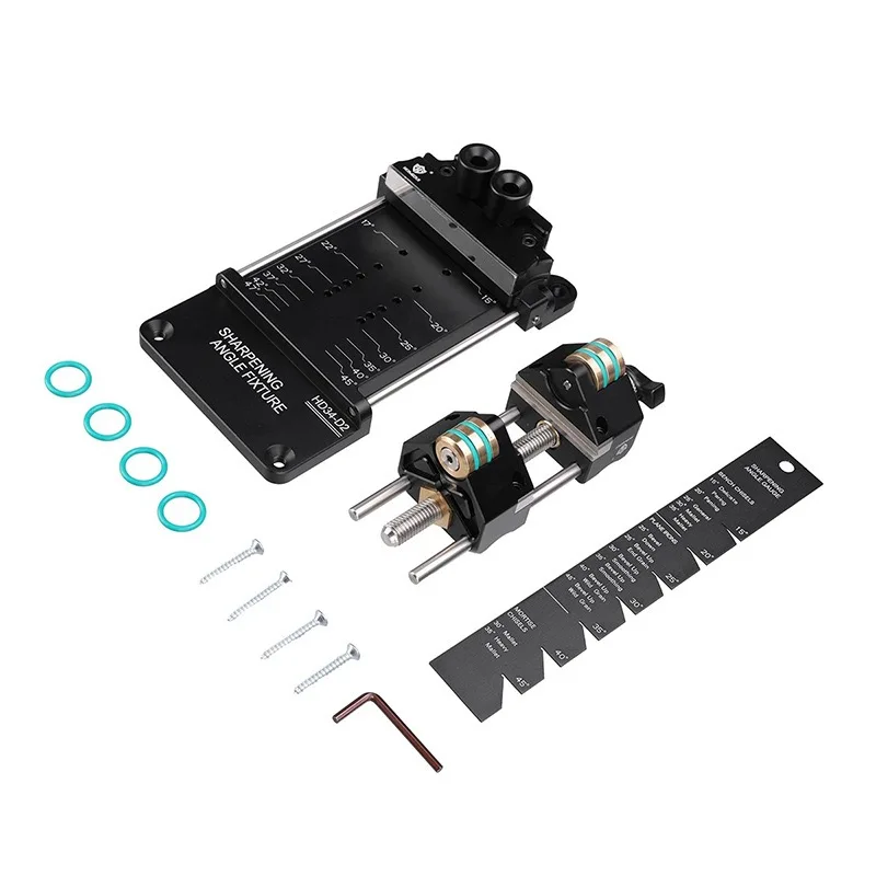 

Hongdui Woodworking Angle Sharpener Three-piece Set Manual Chisel Angle Sharpener Carpenter Planer Positioner HD-34