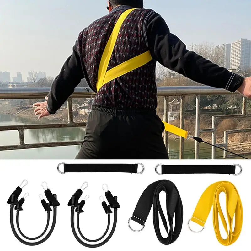 Golf Swing Turn Training Belt Aid Elastic Nylon Tennis Trainer Adjustable Baseball Tennis Swivel Self-study Exercise Equipment