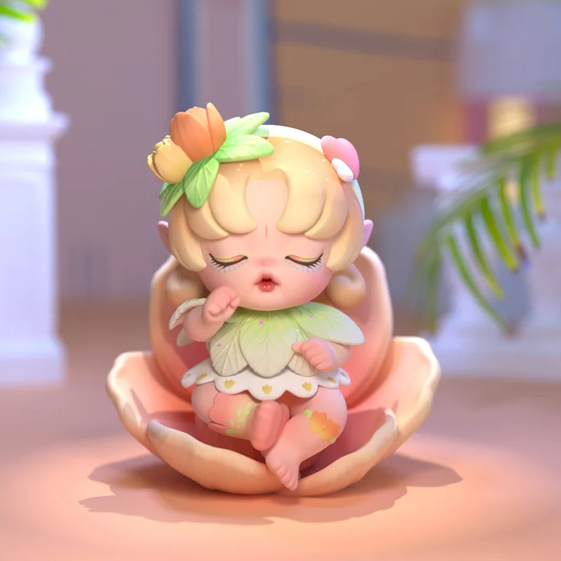 Flora Flower Fairies Series Anime Action Figure Guess Bag Ornament Figurines Home Decor Desktop Dolls Model Girls Gift