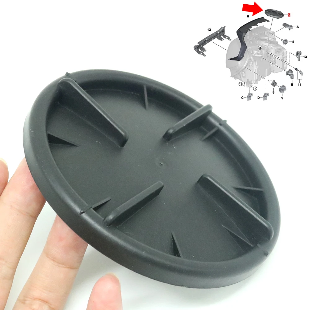 

Headlight Bulb Sealing Cap Headlamp Dust Cover For BMW X3 F25 F97 X4 F26 F98 X5 F15 F85 X6 F16 2 F45 F46 3 M3 F80 4 M4 F32 F82