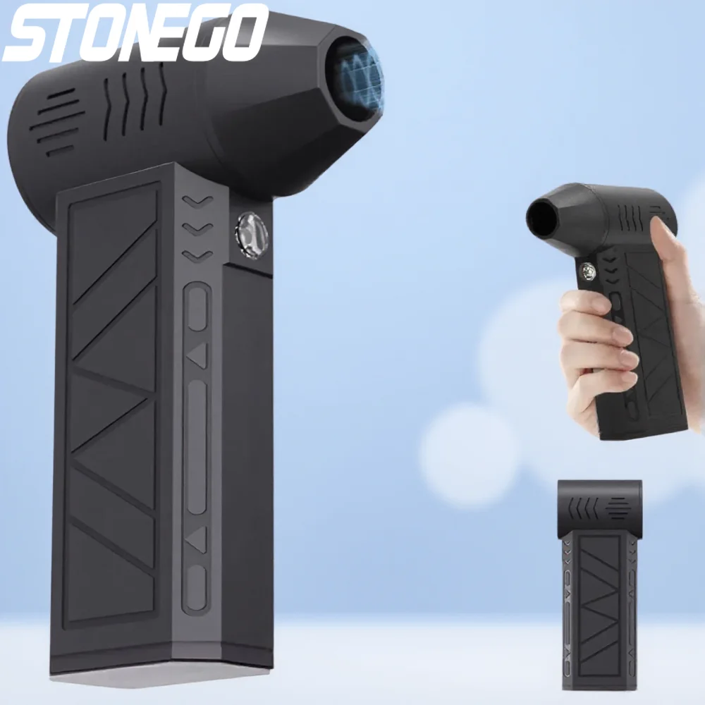 

Перезаряжаемый электрический воздуходувка 110000 об/мин, регулируемый беспроводной струйный сухой вентилятор, USB-пылесос для промышленного использования