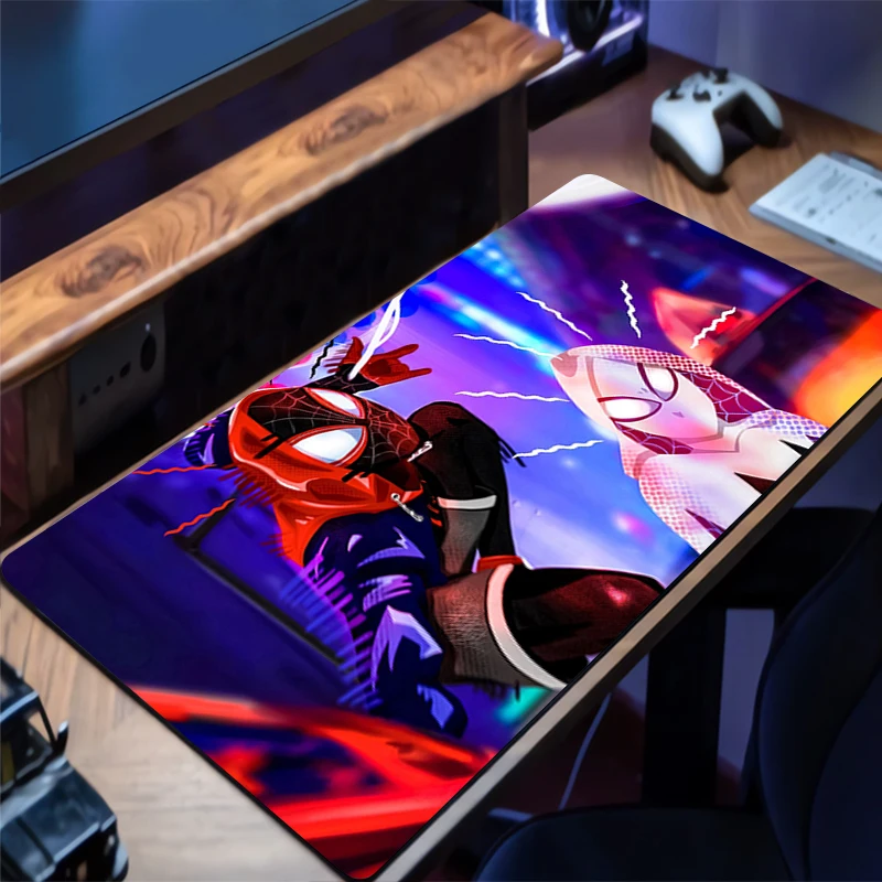 Gaming Mouse S-spider Woman Gwen Pad Computer Desk Mat Table Keyboard Pad Laptop Rubber Non-slip Back Mousepad Cushion