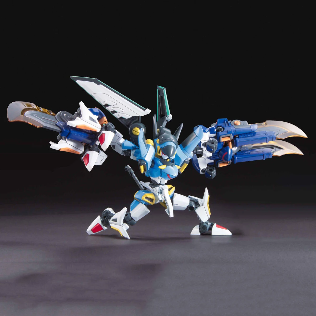 BADNAI 100% Original LBX Cardboard War Desk W LBX Icarus Strong Attack Action Figure Collectible Model Statuette Ornament Gifts