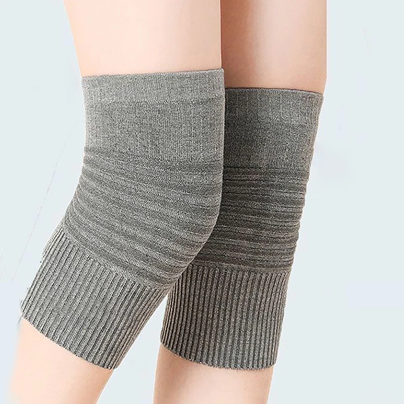 

4Pair Knee Warmers Knee Brace Pads Winter Warm Thermal Sports Knee Protector Sleeve For The Elderly Or Women Men Pain Relief