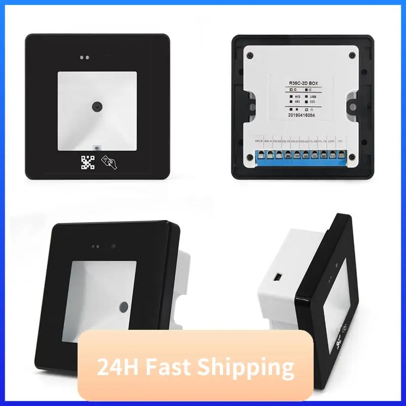 

Dynamic Qr Code Access Control Reader Access Control Rfid Card Reader Mobile Phone Card Barcode Scanner Easy To Use ID