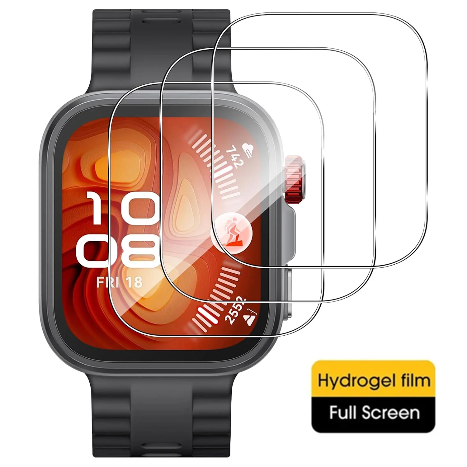 3Pcs/Pack Soft Hydrogel Protective Film For Huawei Watch Fit 4/Fit4 Pro Screen Protector Film For Huawei Watch Fit 2