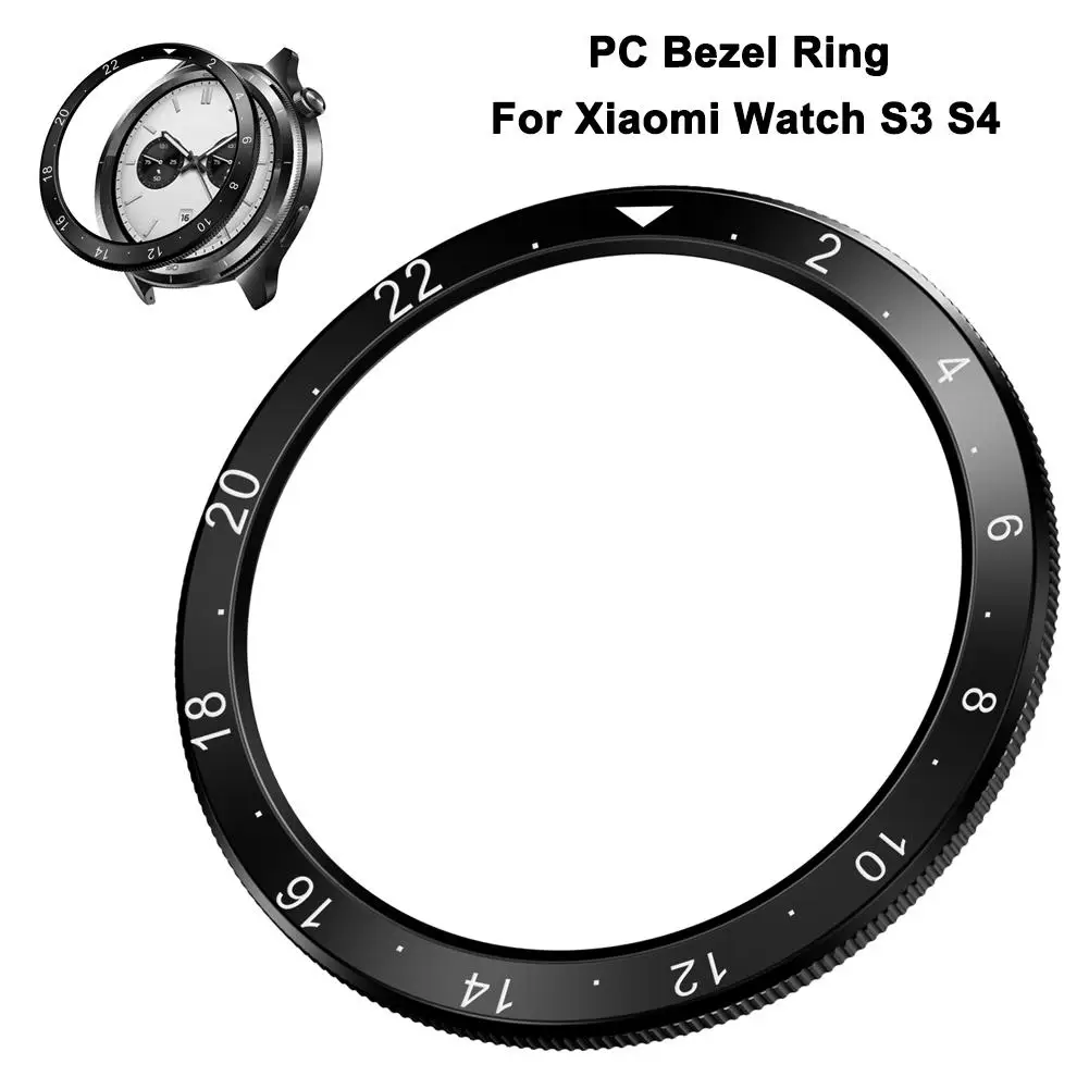 PC Bezel For Xiaomi Watch S3 S4 Protector Case Shell Frame Cover (Not Metal) U2I3
