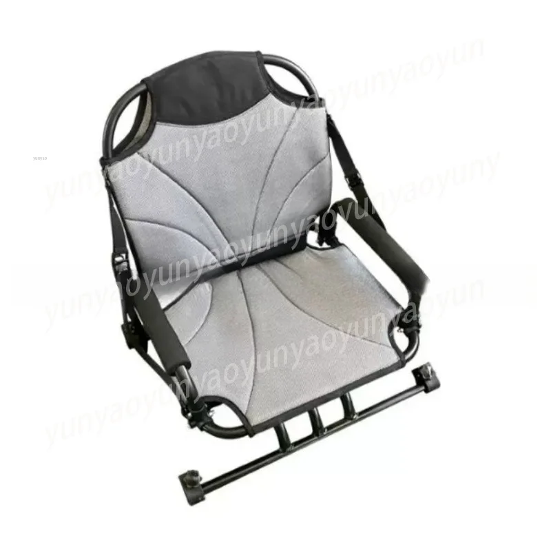 Beach Chair Kayak Backrest 360 Degrees Rotatable SUP Paddle Board Kayak Assault Boat Aluminum Seat