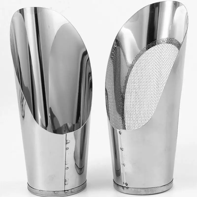 مغرفة التربة 3X مغرفة التربة من الفولاذ المقاوم للصدأ لزراعة أداة يدوية متعددة الوظائف مغرفة شديدة التحمل للزراعة