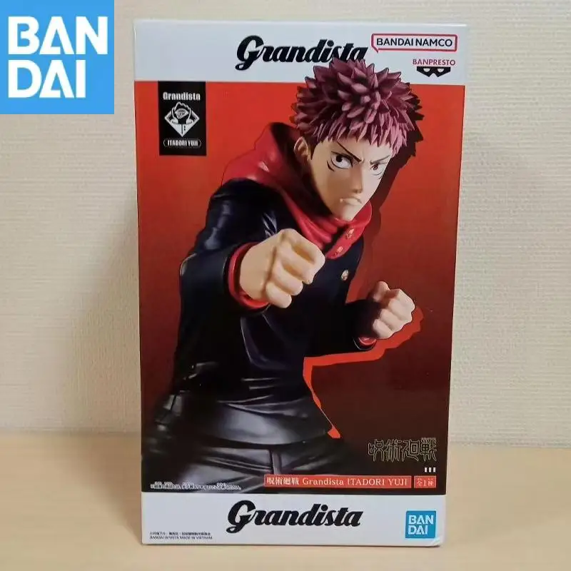 

Подлинная Bandai Banpresto Jujutsukaisen Grandista Itadori Yuji, в наличии, оригинальная аниме-фигурка, модель, коллекционная фигурка, игрушки, подарок