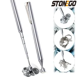 STONEGO Telescoping Magnetic Grabbers Magnetic Pick-Up Tool with Pocket Clip Telescopic Retrieving Magnet for Screws Nuts Pins