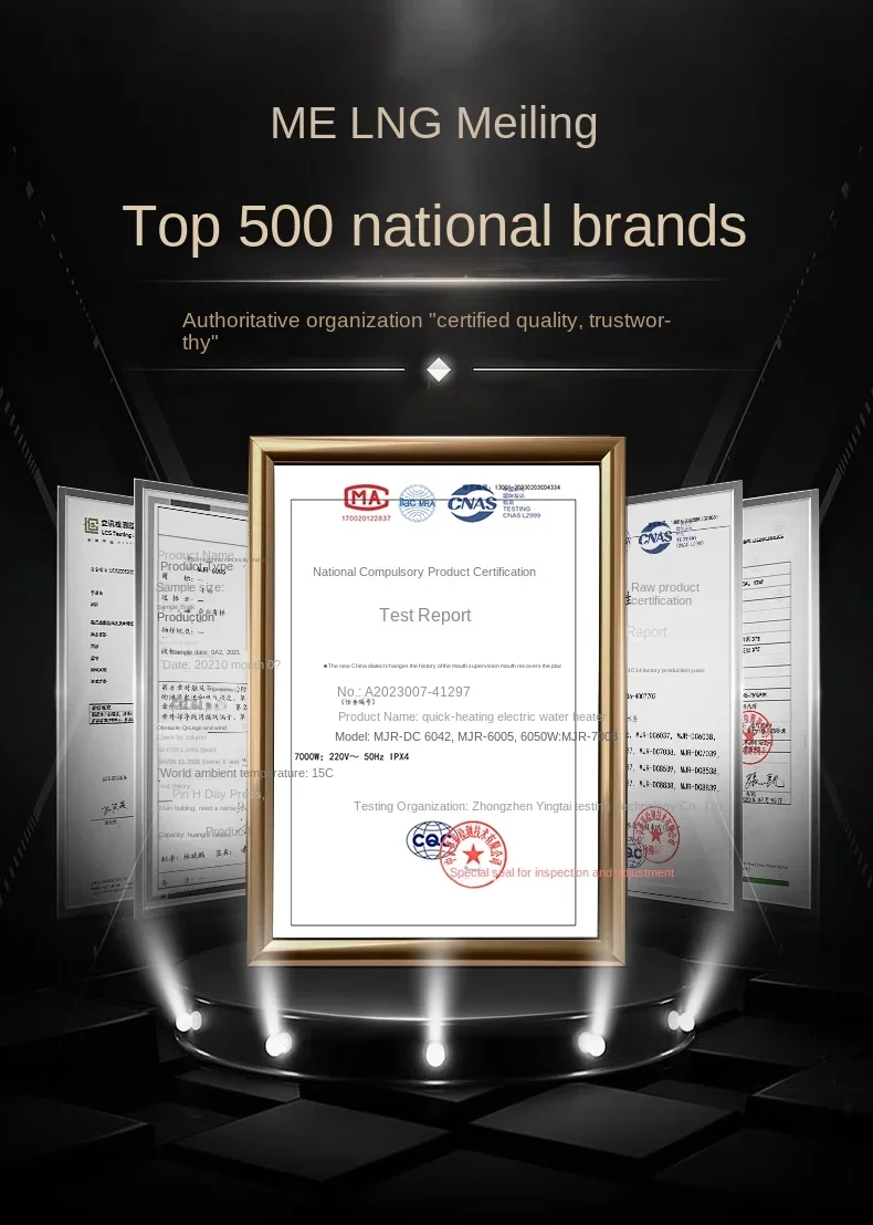 220 V elektrischer Warmwasserbereiter ohne Durchlauferhitzer für Badezimmer, Küche, Dusche, Temperaturregelung A