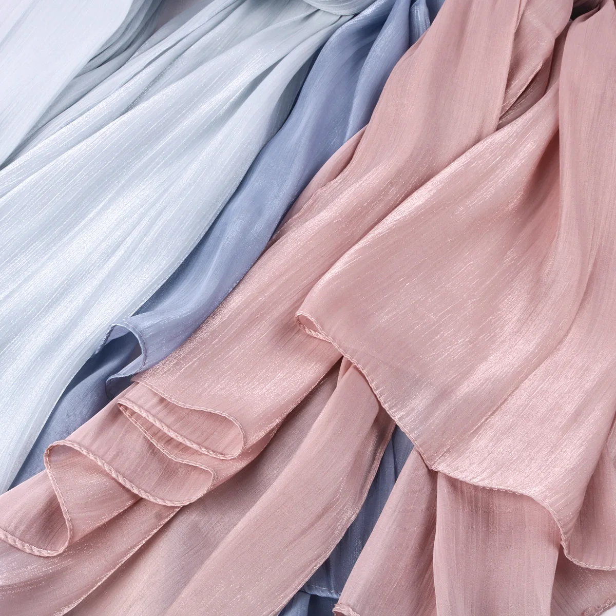 Women's Chiffon Hijab for Prayer - alternate angle