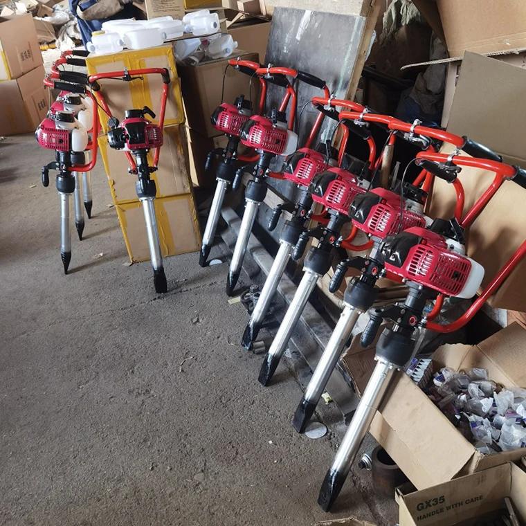 Hand-Held Portable Railway Impact Pick Vibrating Internal Combustion Tamper Rail Tamping Machine For Railway