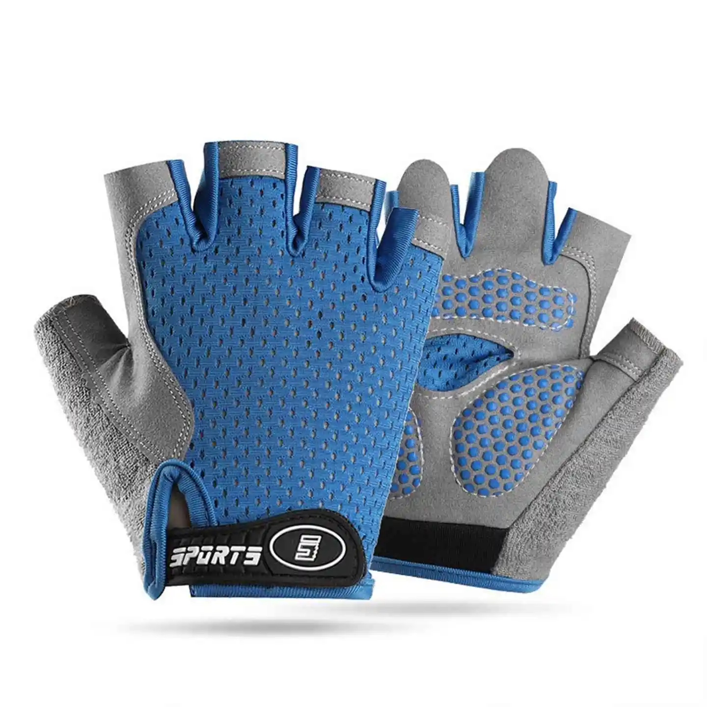 

Children's Outdoor Sports Gloves Half Finger Breathable Thin Model Skateboarding Single Bar Special Anti-Slip Callus Prevention