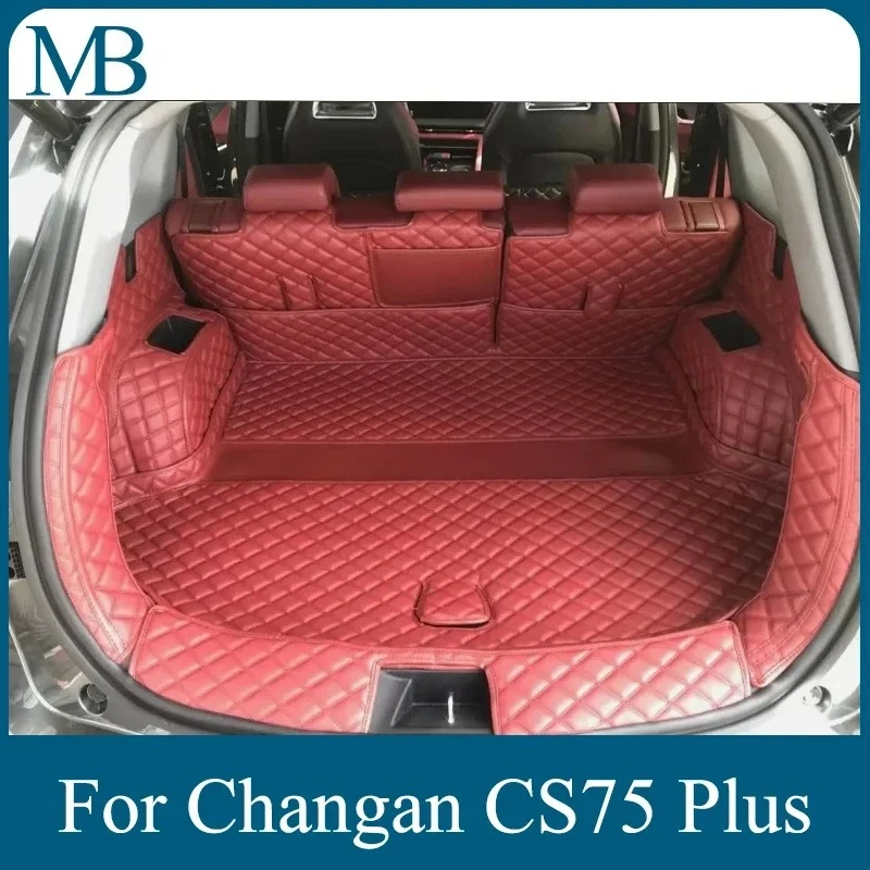 Car Trunk Mats For Changan CS75 Plus 2026 2025 2024 Accessories Front Storage Mat Cargo Tray Protective Pads Mat Cargo Liner
