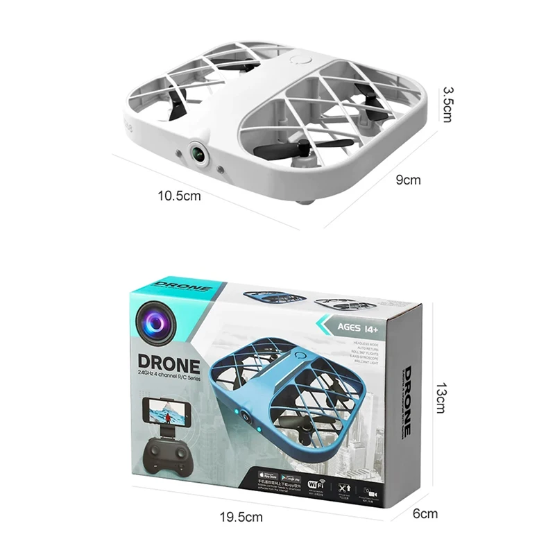 H107 Drone Mini Pocket Small Quadcopters Remote Control Helicopter 4K 8K With HD Camera Fpv Drones Christmas Gift For Kid