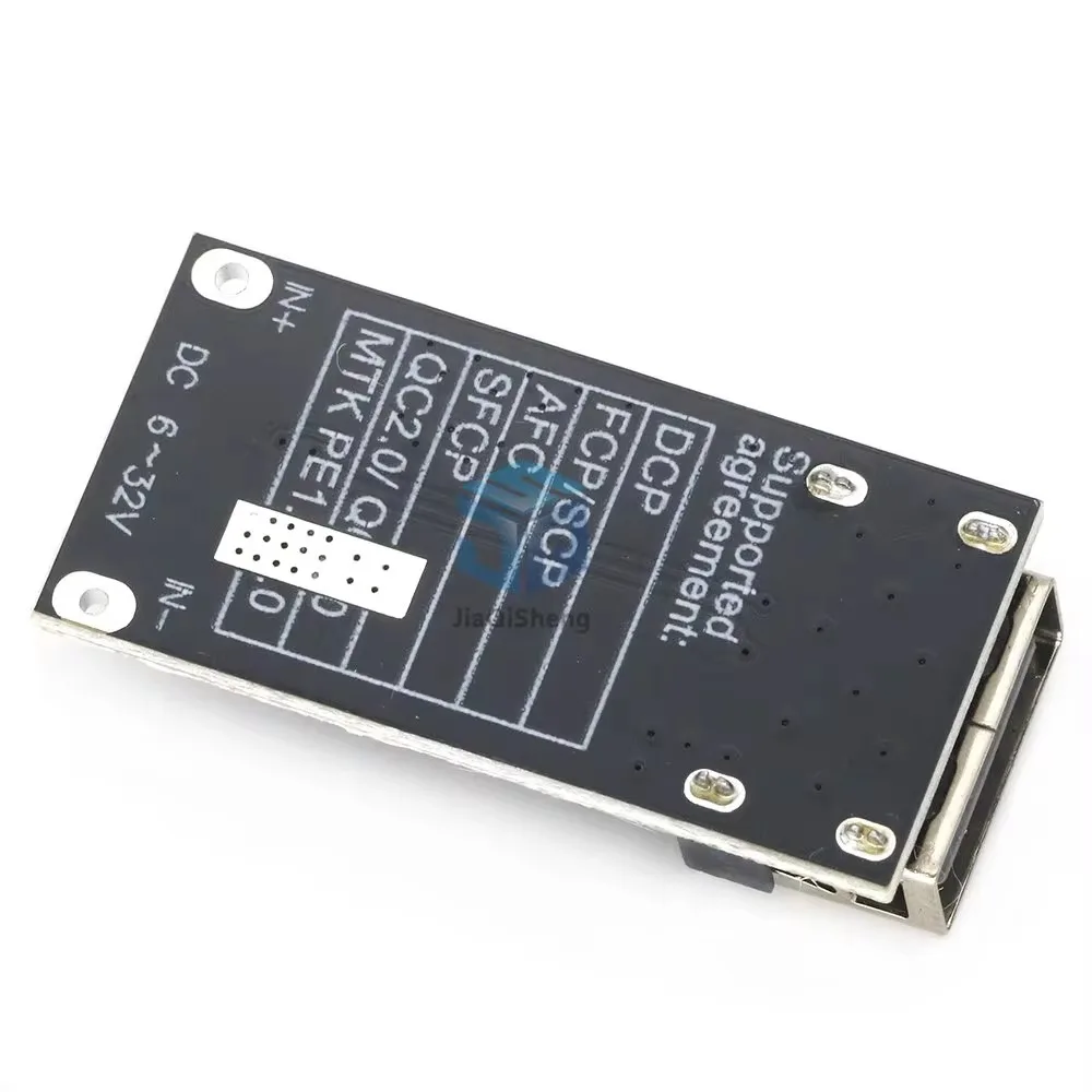 QC3.0 QC2.0 USB DC-DC Buck Converter Charging Step Down Module 6-32V 9V 12V 24V to Fast Quick Charger Circuit Board 3V 5V 12V