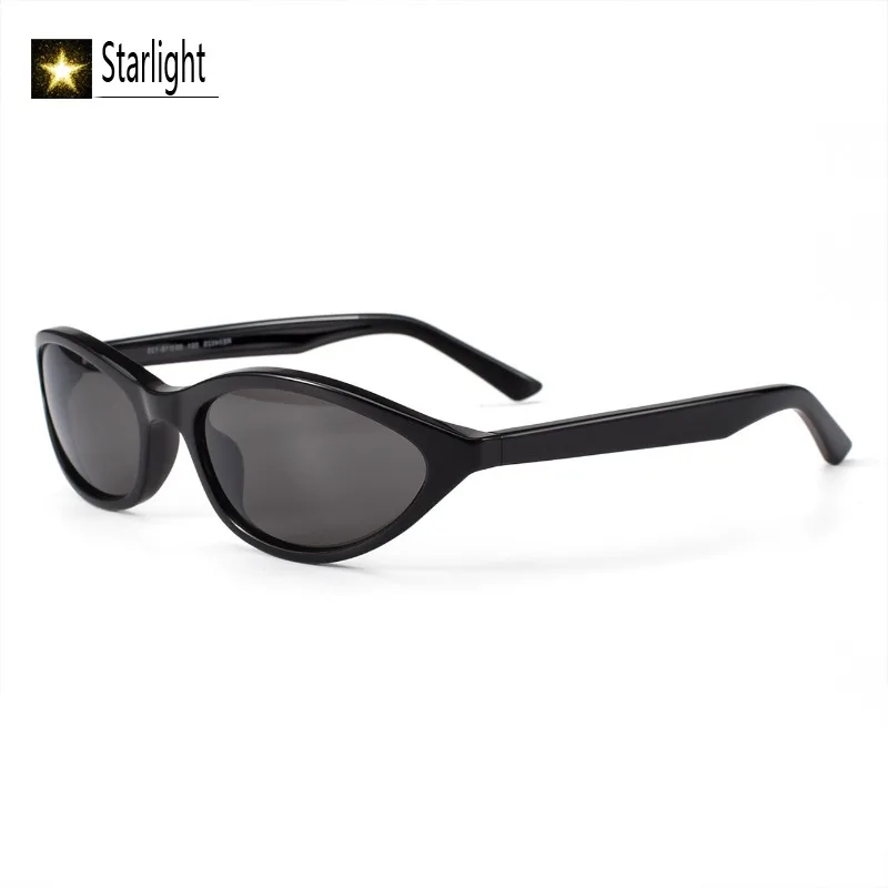 

Новые модные ацетатные черные солнцезащитные очки «кошачий глаз», женские элегантные классические дорожные очки UV400, женские модные уличные сексуальные очки ручной работы 145 мм