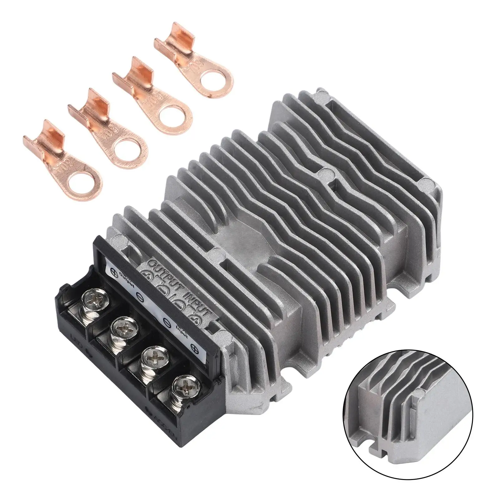 

Step Down Regulator Convertor 100 80 36mm 12V DC 60A 720W Waterproof Accessories Easy Installation Parts Spare