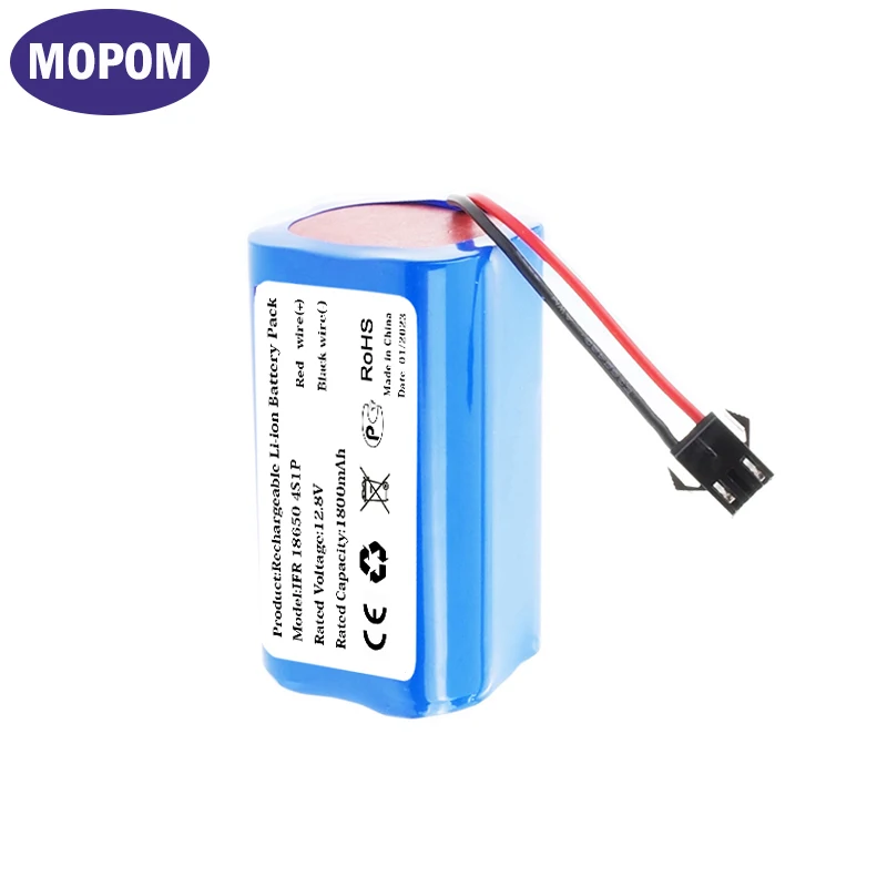 New 1800mAh IFR 18650 4S1P Li-ion Battery Pack For Lefant M201 M 201 Robot Vacuum Cleaner