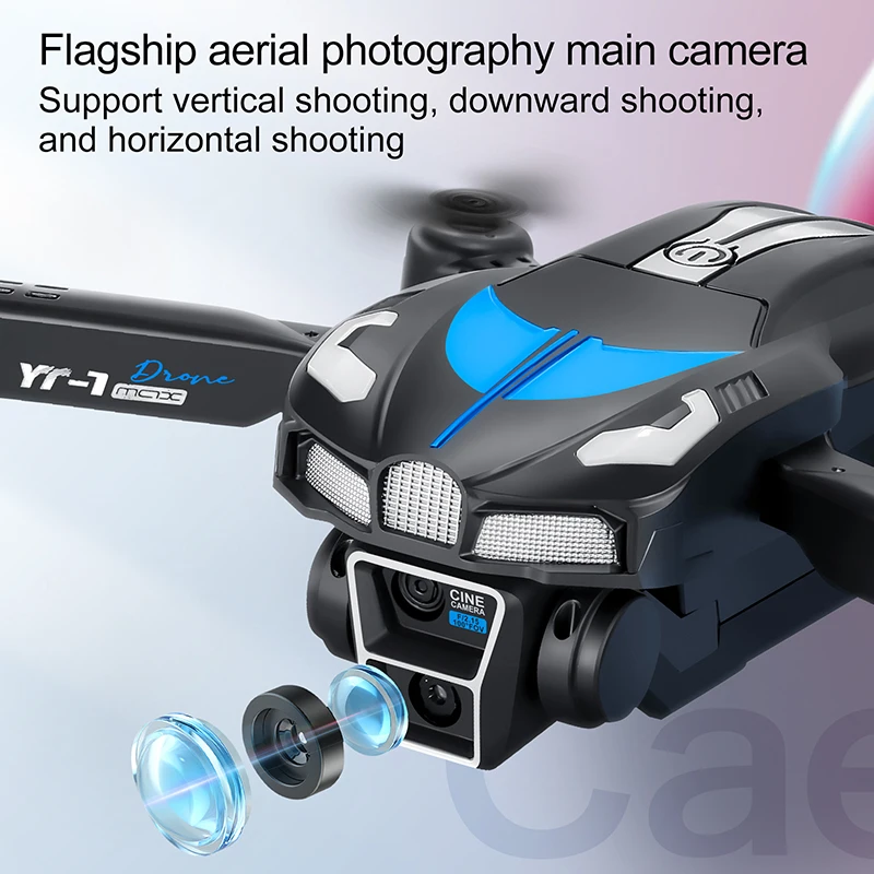 Xiaomi YT11 الطائرة بدون طيار 8K HD ثلاثة كاميرا فرش السيارات 5G WIFI FPV تحديد المواقع التدفق البصري تجنب العوائق RC الطائرة بدون طيار 20000M