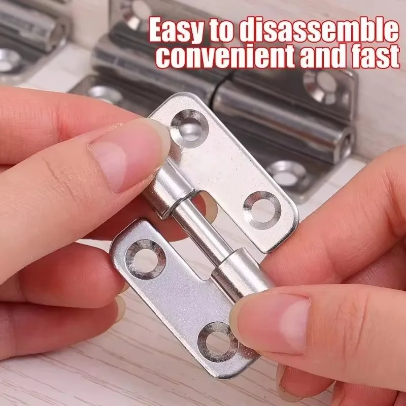Bisagras de acero inoxidable, conector de puerta, muebles universales, cajón, gabinete, bisagra, accesorios de herrajes para muebles desmontables
