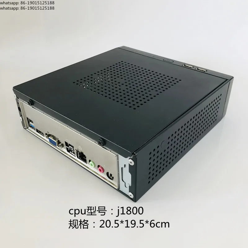 J1800 low power CPU mini small host ITX micro computer HTPC high definition player office home