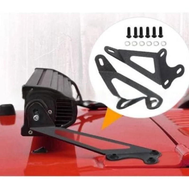 

Подходящий монтажный кронштейн SAAR TJ, 22-дюймовый кронштейн для модификации полосы света, кронштейн капота двигателя