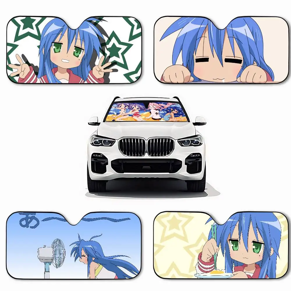 

Аниме Lucky Star Kawaii Izumi автомобильный солнцезащитный козырек автомобильные солнцезащитные чехлы универсальный складной козырек для ветрового стекла