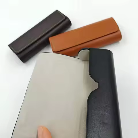 PU Leather Glasses Case Portable Men Women Sunglasses Myopia Presbyopia Storage Box Anti-Pressure Eyeglasses Bag Eyewear Accesso