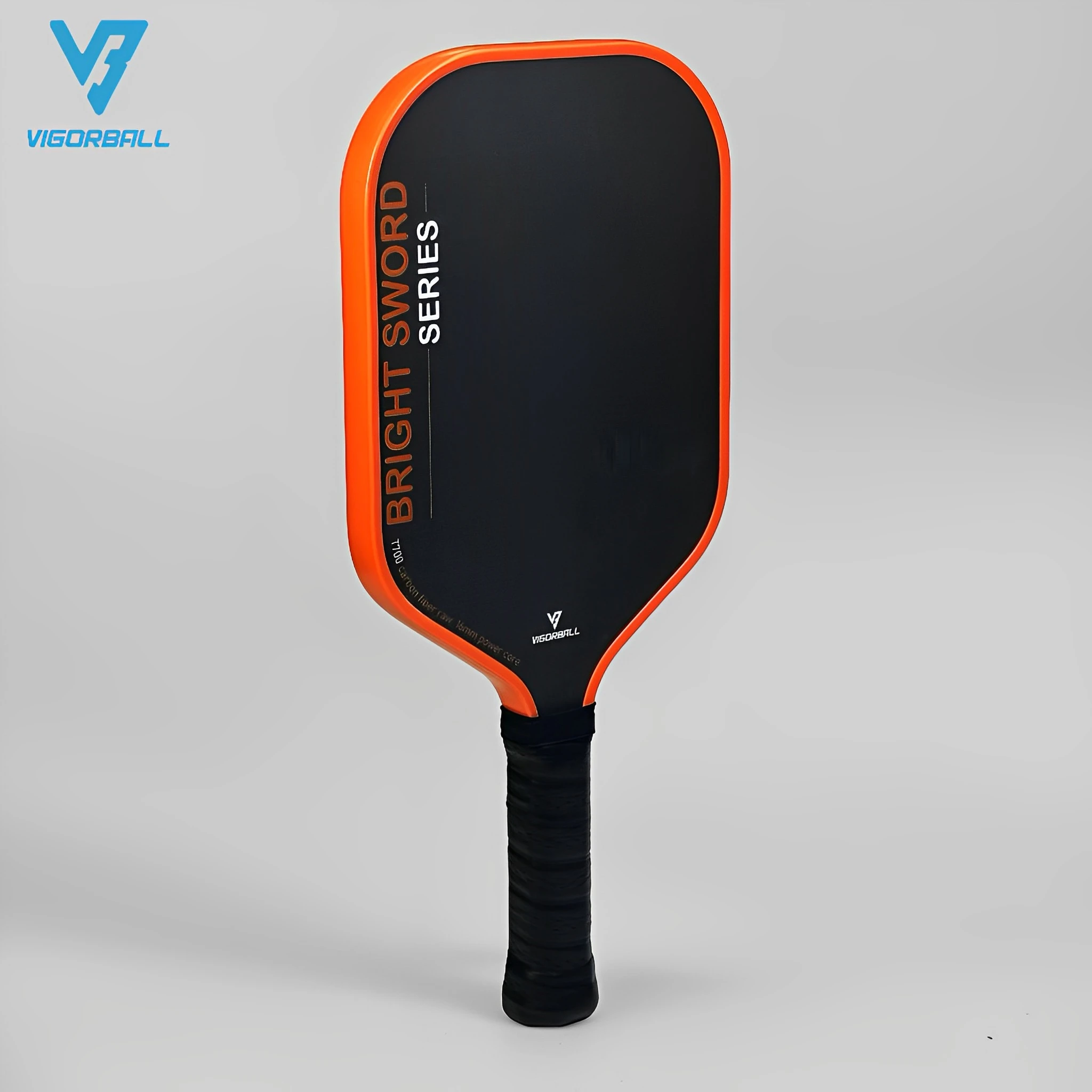 

T700 Raw Carbon Fiber Pickleball Paddle for Pros Carbon Friction Surface Polymer Honeycomb Core Enhanced Power&Spin&Control 16MM