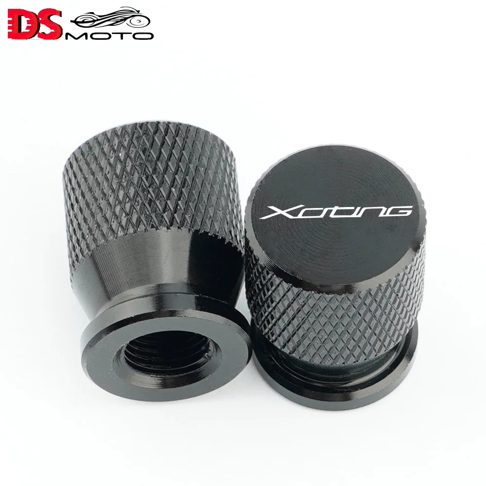 For KYMCO Xciting 250 300 350 400 /400S S400 500 All Years Newest Motorcycle CNC Accessories Tyre Valve Air Port Cover Stem Caps