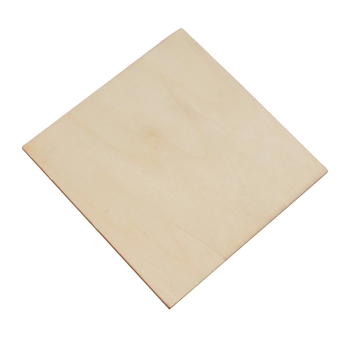 

36Pcs Wooden Slices Right Angle Rectangular Craft Chips 12.7x12.7cm DIY Lightweight Durable Wood Ornaments for Home Decoration