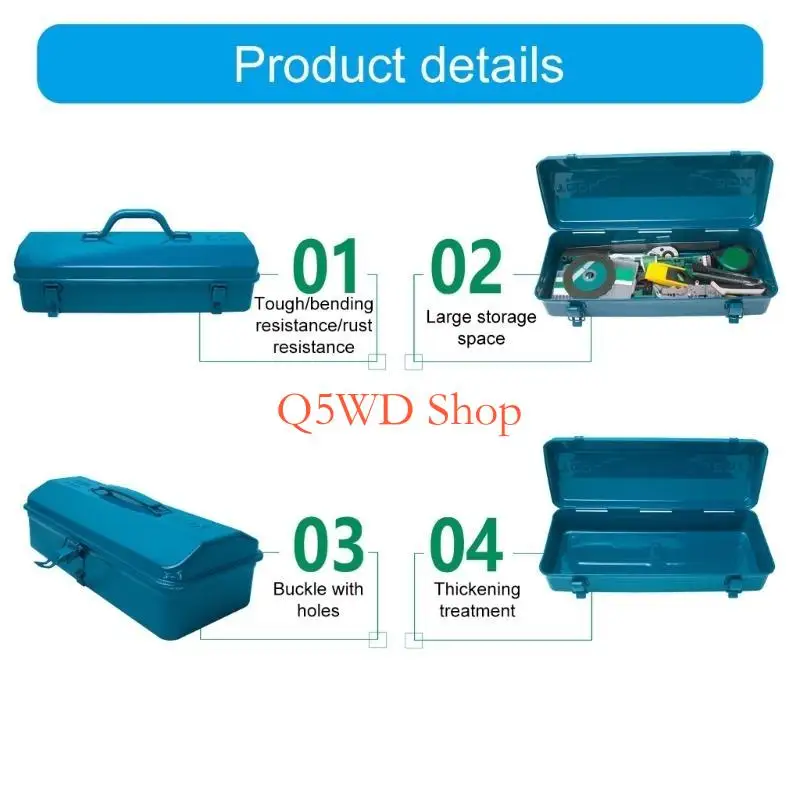 Q5WD Camping Storage Box Lightweight for Picnics Garden Outdoor Activities Outdoor Sports Camping Storage Camping Storage
