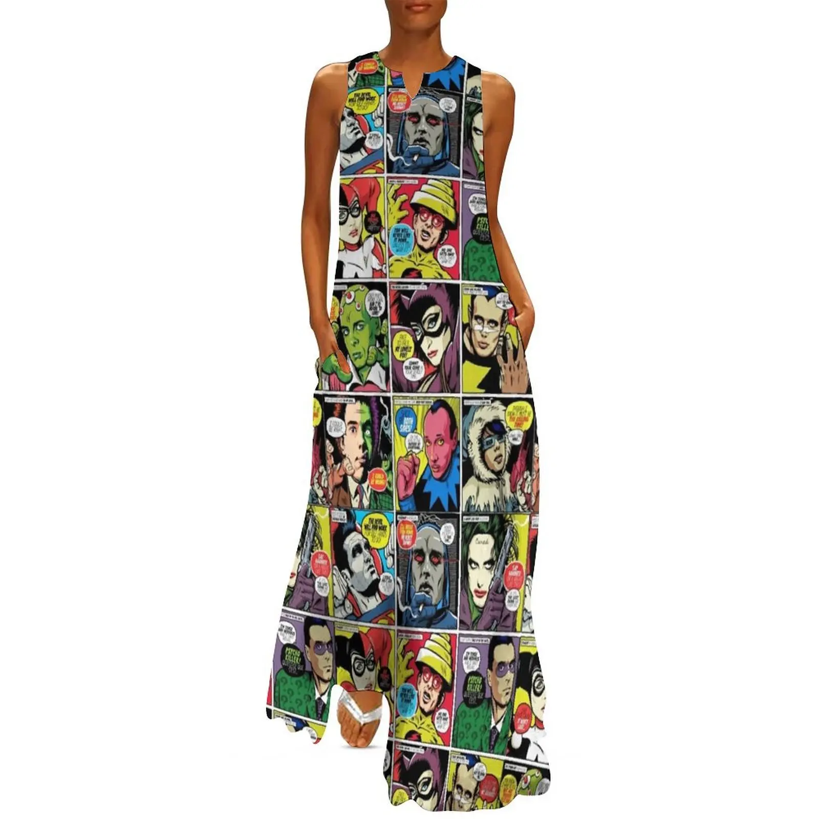 

Post-Punk Baddies Long Dress dresses for woman 2025 Female clothing Dress