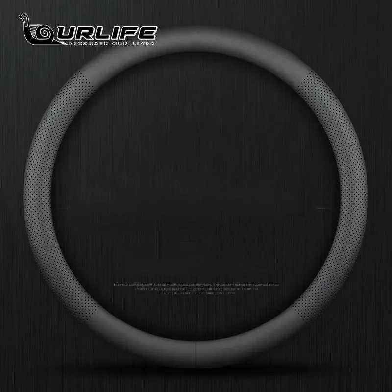 Diameter 38 CM Car Steering Wheel Cover Leather Auto Accessories For Chevrolet XL Explorer Cruze Trailblazer Kovoz Volando