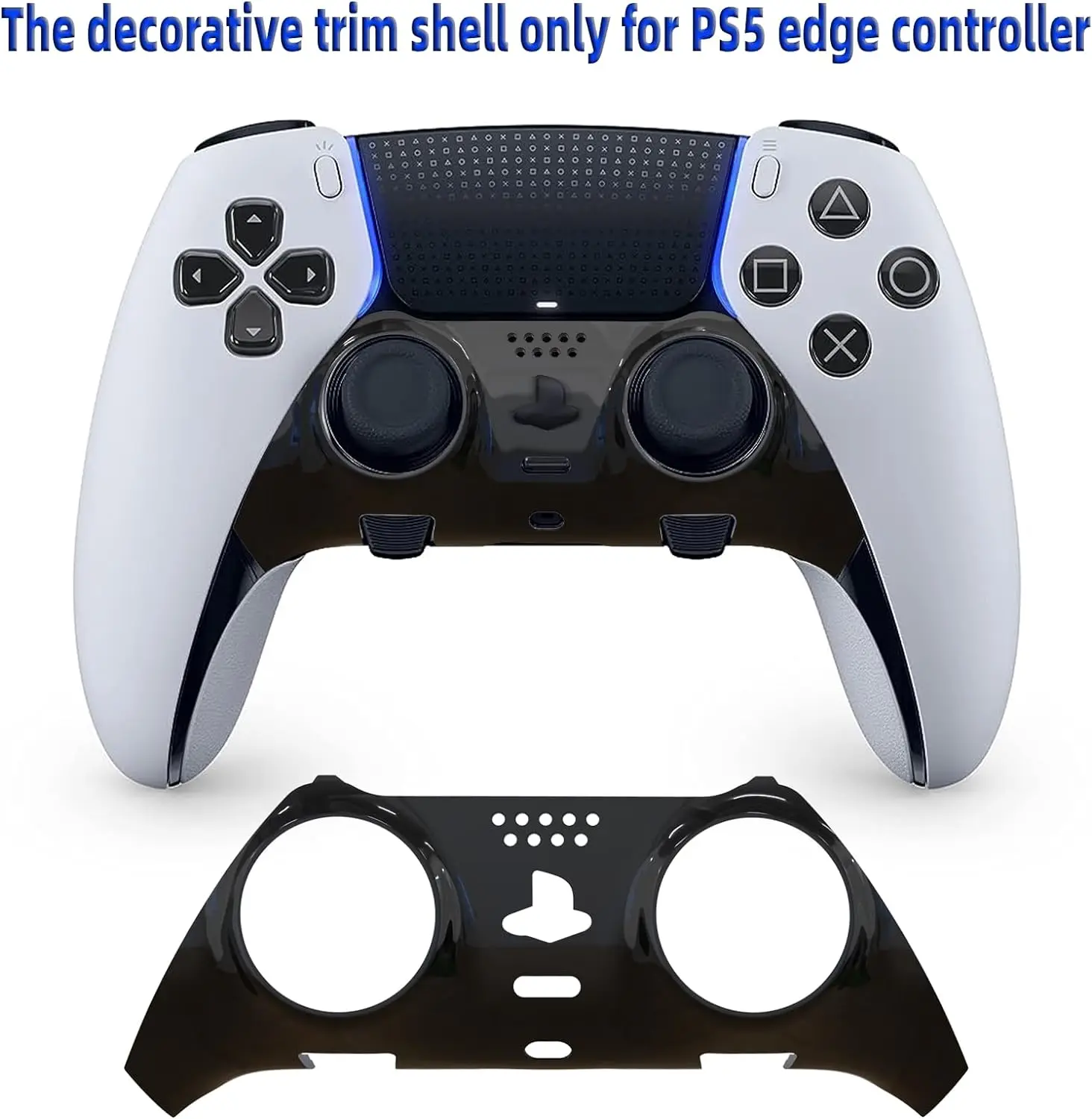 شريط غطاء أمامي للمقبض لوحدة التحكم DualSense5 PS5 EDGE