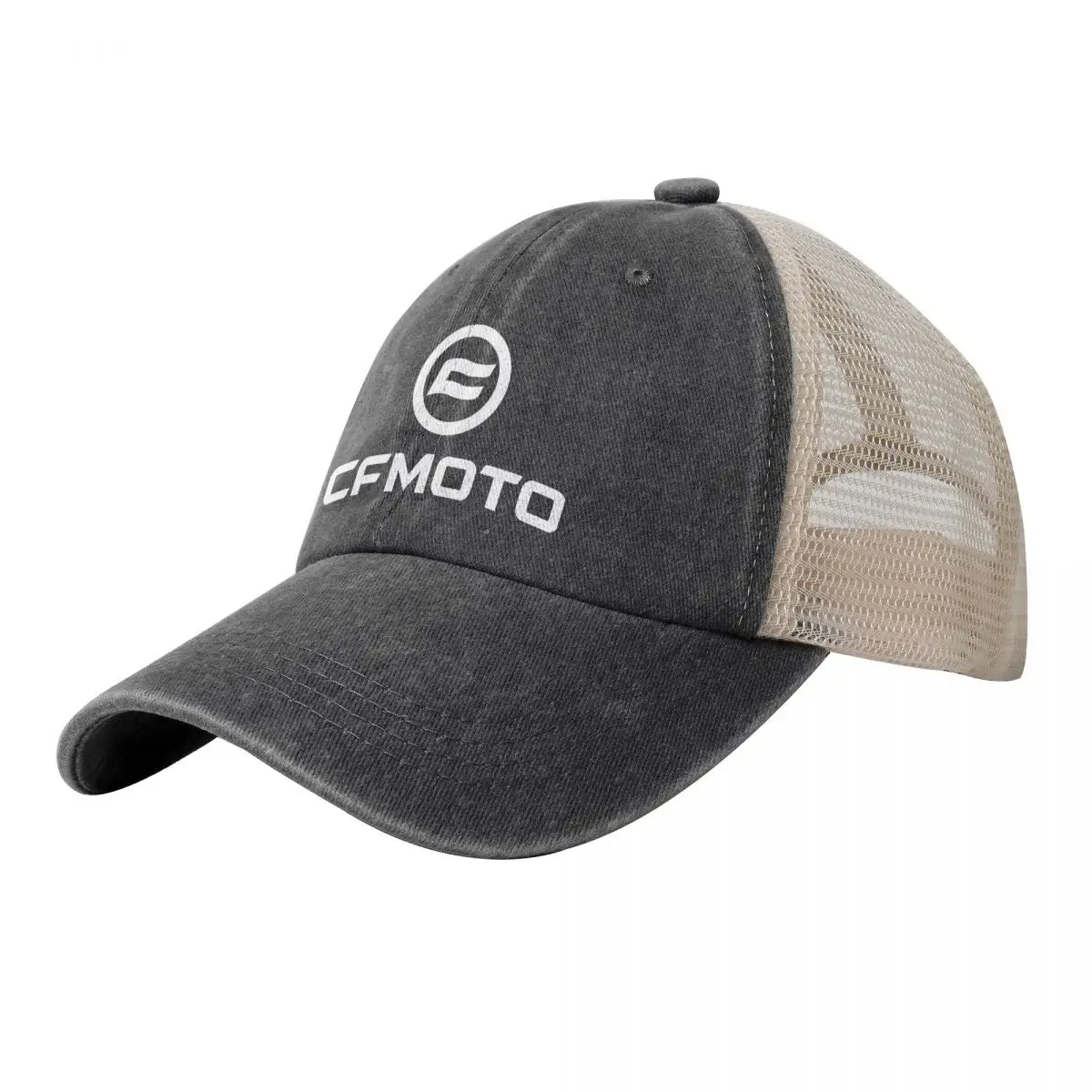 

Fashion Unisex CFMOTO Official Logo Cowboy Mesh Baseball Cap