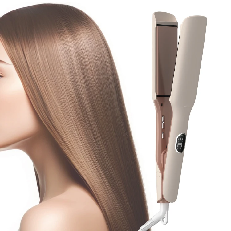 New Technology Hair Straightener With Negative Ion Hair Care 3D Floating Splint Dual PTC