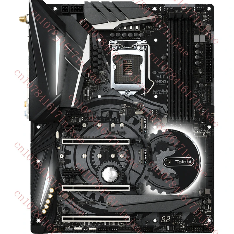 PARA ASROCK Z390 Taichi z390 Placa-mãe suporta 9600K 9700K 64GB DDR4 1151PIN.