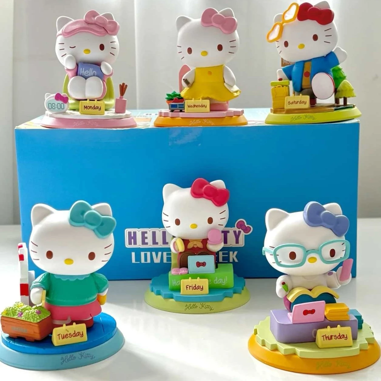 Kuromi – atelier de chocolat Dim Sum, série de magasin de gâteaux et desserts, boîte aveugle, Mini figurine d'action Kawaii, modèle décoratif, cadeaux Surprise pour filles