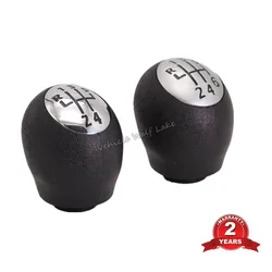 Gear Knob For Renault MEGANE SCENIC LAGUNA ESPACE MASTER VAUXHAL OPEL MOVANO VIVARO Car 5 / 6 Speed Gear Stick Shift Knob Black