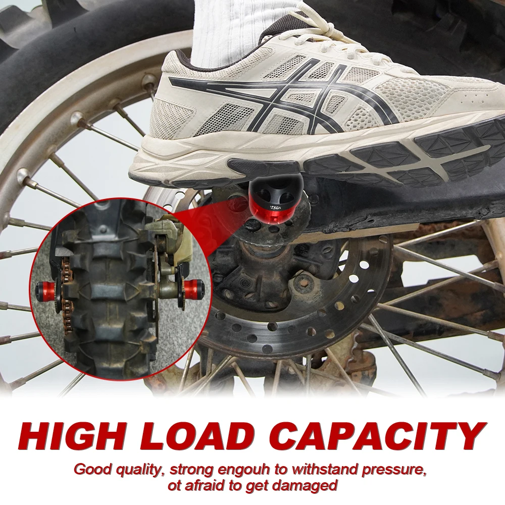 For YAMAHA XT225 1992-2007 TDR 125 1993-2002 For BMW F650GS 2000-2008 F650ST Rear Axle Crash Sliders Stand Screw Swingarm Spools view 5