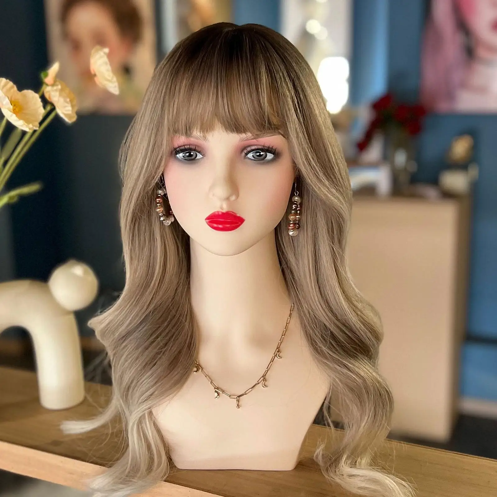 

Голова манекена, голова манекена, бюст, устойчивая с плечевой подставкой, модель, голова парика из пенопласта из ПВХ для парика, наушники, коммерческие