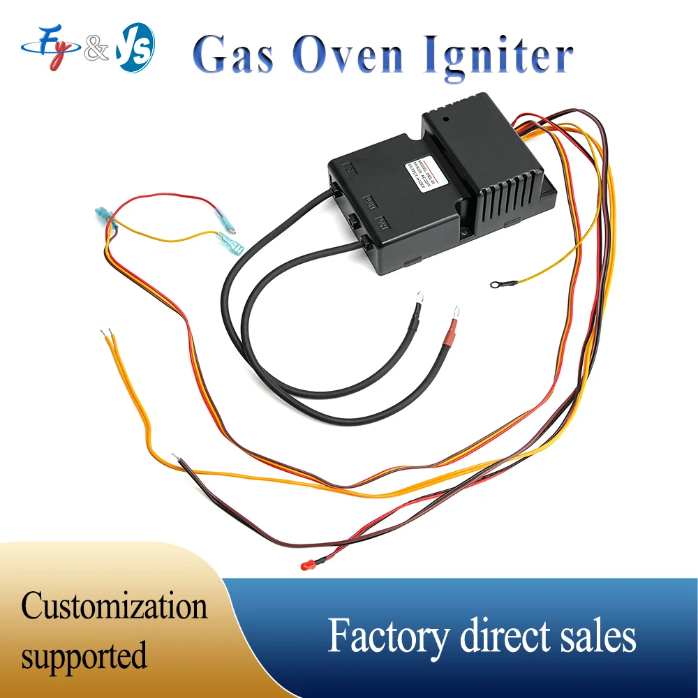 DKL-01 Gas Oven Igniter Original Pulse Ignition Controller AC220V 12KV Commercial Oven Spare Parts
