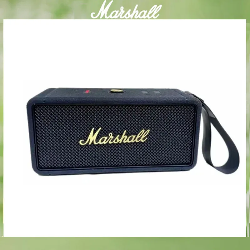 Оригинальная Беспроводная Bluetooth-колонка MARSHALL MID leton, водонепроницаемая IPX7 стереоколонка с сабвуфером и басами, портативные уличные колонки