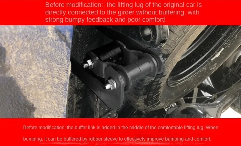 Applicable to Trainer Modified and Raised Steel Lifting Lug Shock